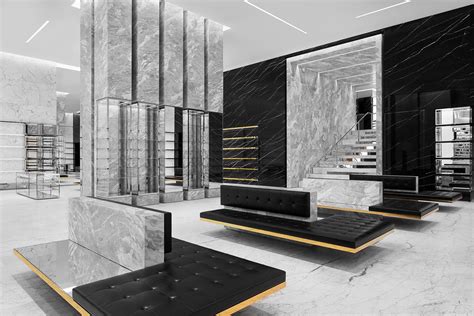 ysl store design|ysl store interior.